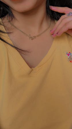 Custom Name Necklace – Any Language (Punjabi, Hindi, Urdu, Arabic, English & More)