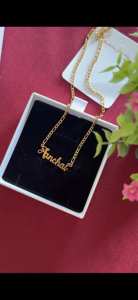 Custom English Name Necklace | Personalized Jewelry