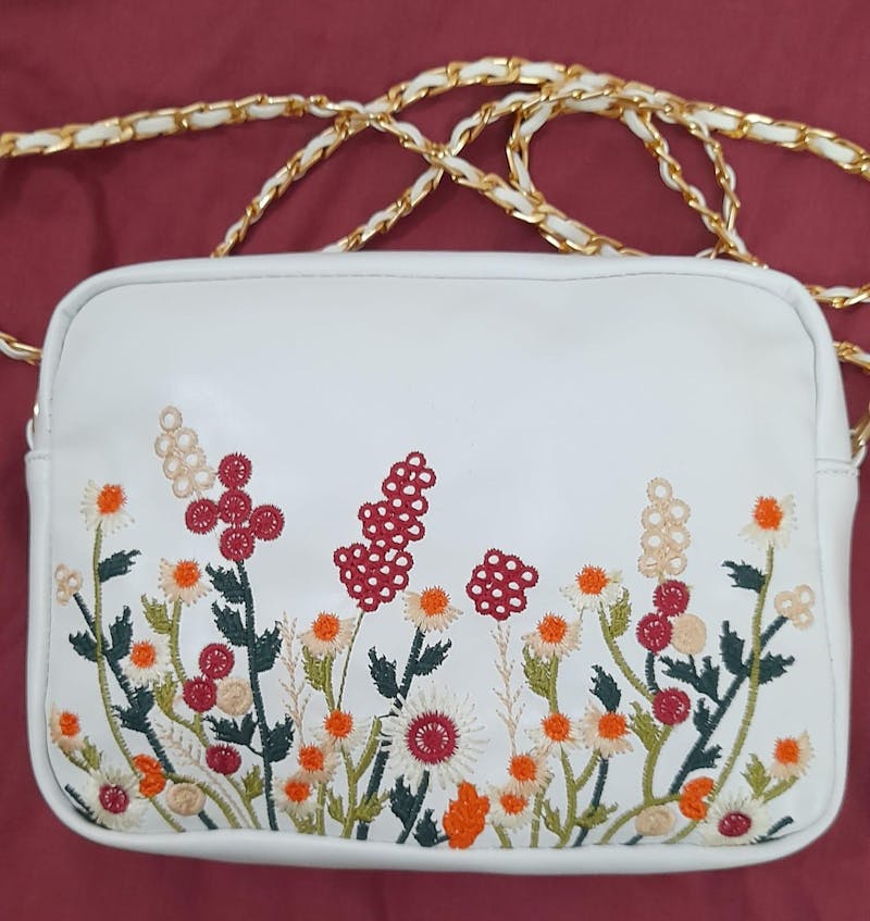 Bloom Crossbody - White