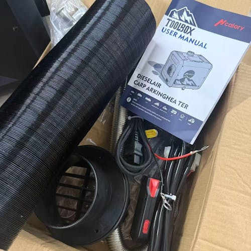 TB MAX Diesel Heater Toolbox, 7.5L CO Alarm Last Up to 62.5 hrs