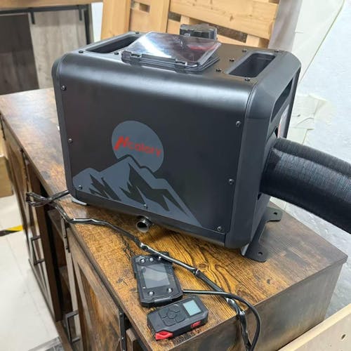 TB MAX Diesel Heater Toolbox, 7.5L CO Alarm Last Up to 62.5 hrs