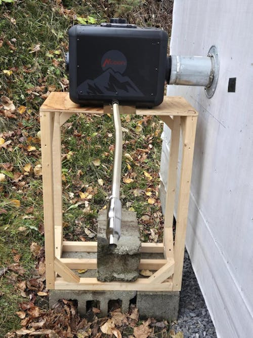 TB MAX Diesel Heater Toolbox, 7.5L CO Alarm Last Up to 62.5 hrs