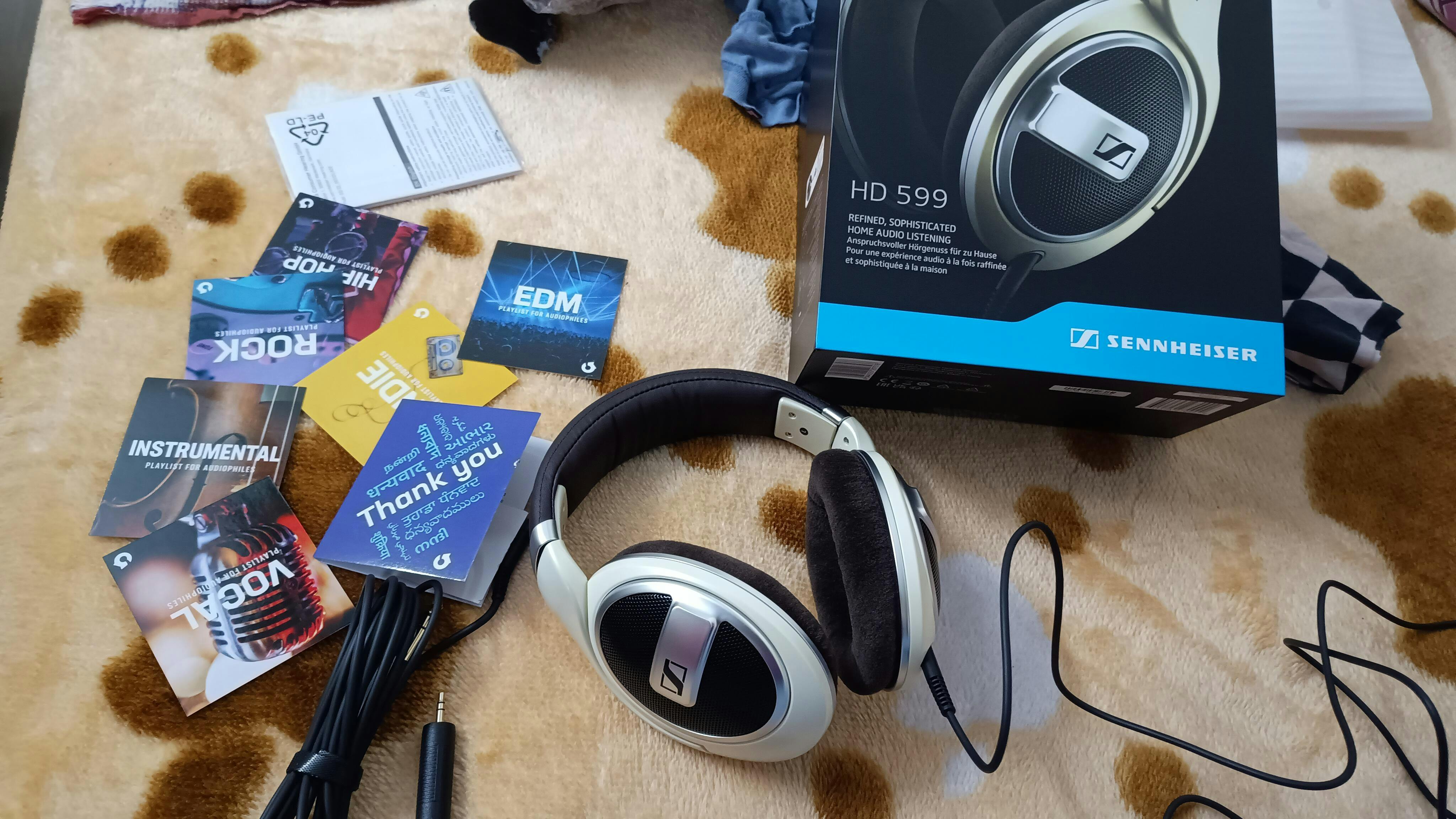 Sennheiser HD 599 Open Back Headphones (Audiophile)