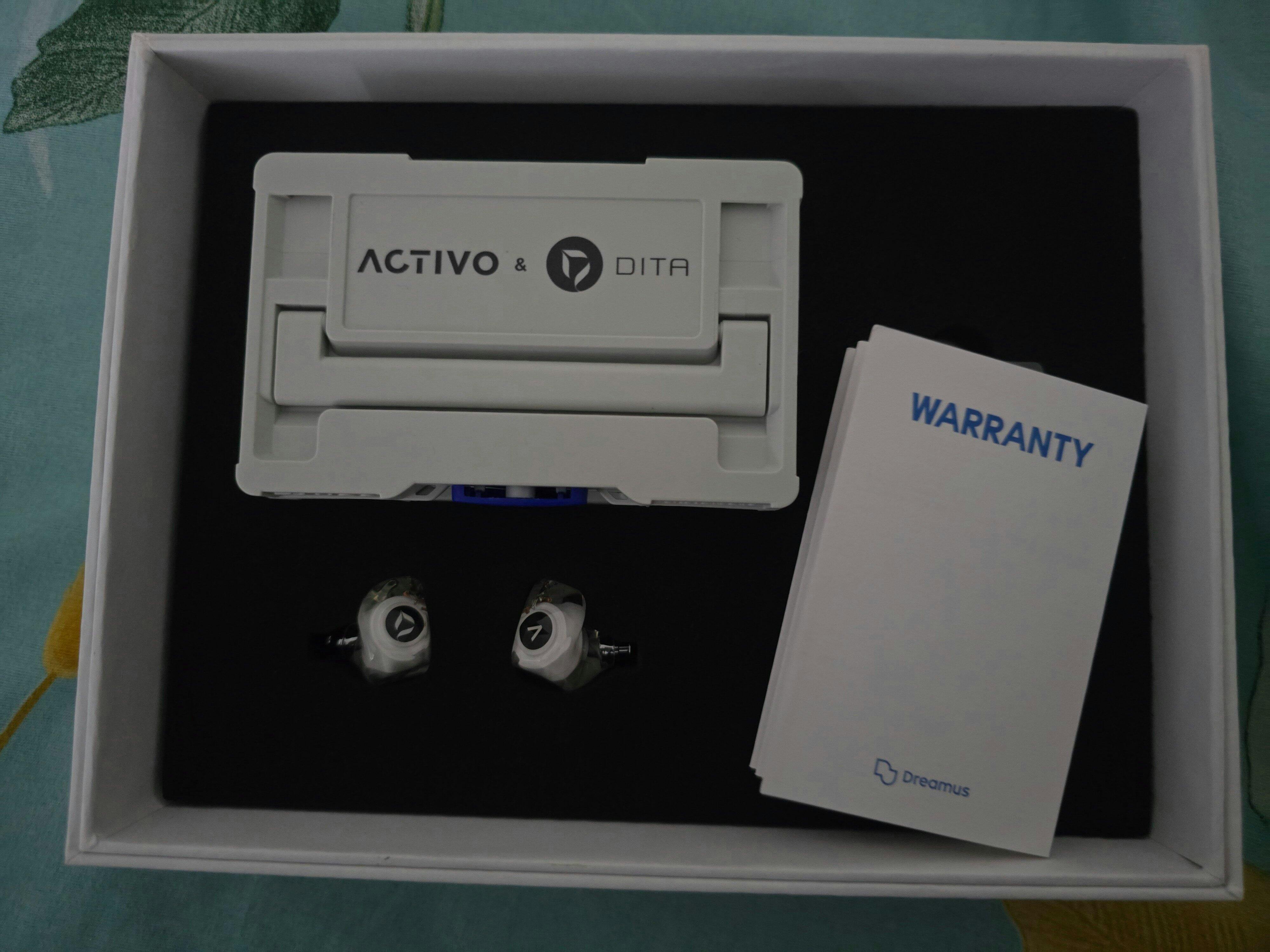 Activo X DITA Audio Q1 Hybrid In-Ear Monitor