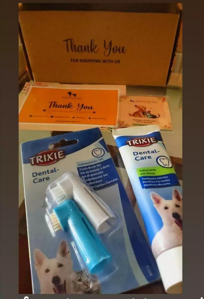 trixie dog toothpaste