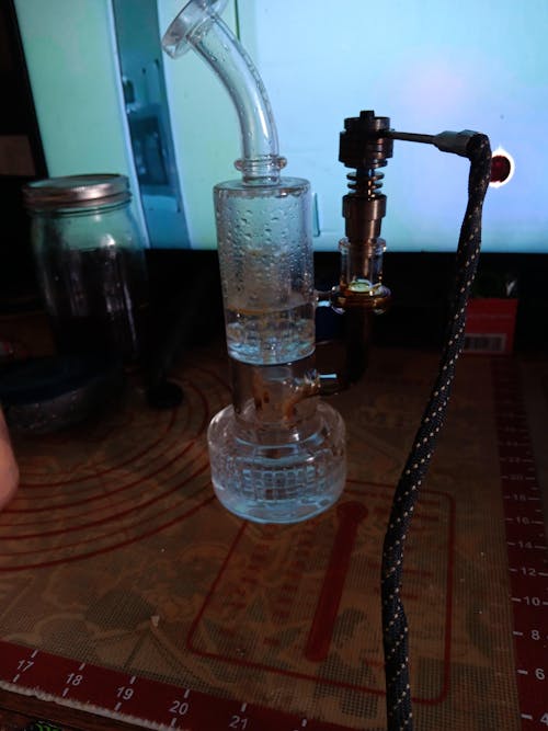 Pulsar Double Tier Glass Dab Rig - 10" / 14mm F