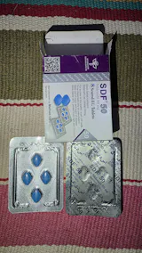Irani SDF 50mg Tablets - Authentic Sil den@fl for ED (Vi@gr@ Alternative) | 8 Tablets