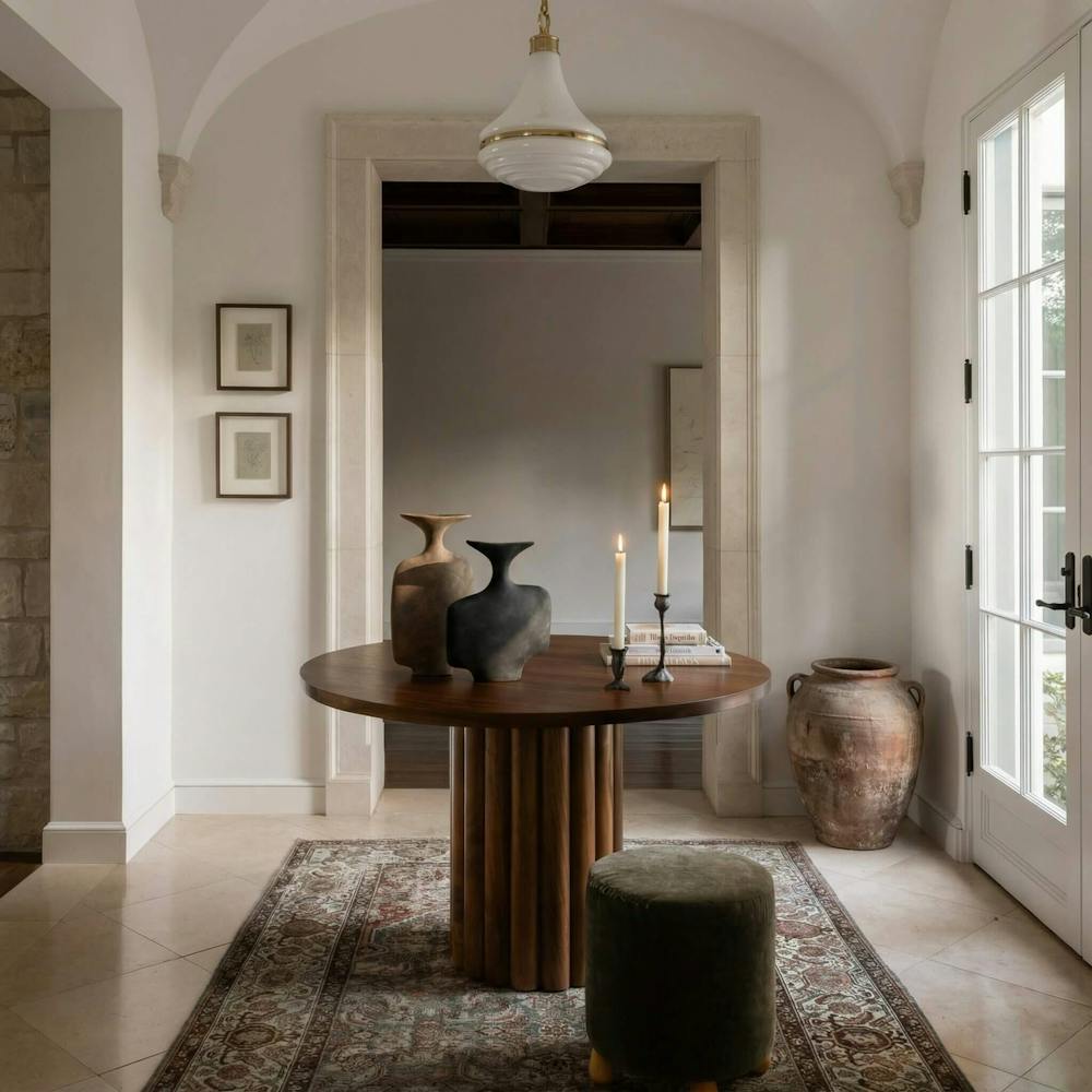 Human-Form Ceramic Art Vase - Wabi-Sabi Minimalist Decor