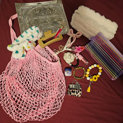 Heathered Boho Treasure Scoop