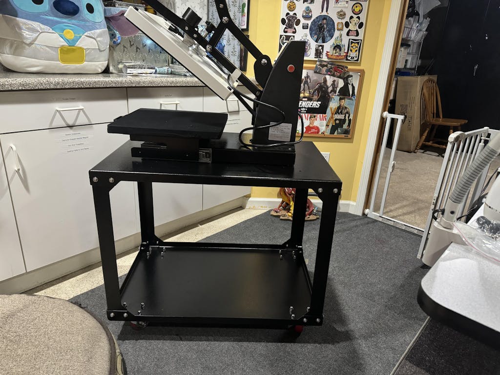 HPN Universal Heat Press Stand with Wheels