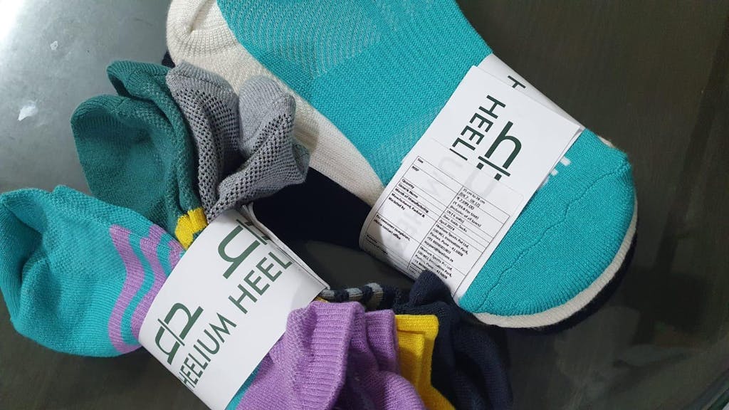 Heelium Bamboo Men Ankle Socks (Striped) - 3 Pairs