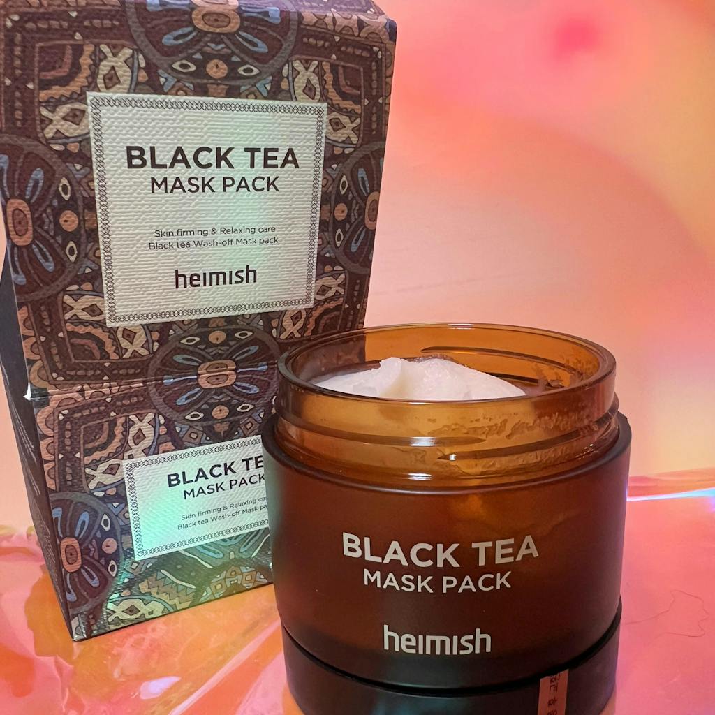 Black Tea Mask Pack 110ml heimish US Official