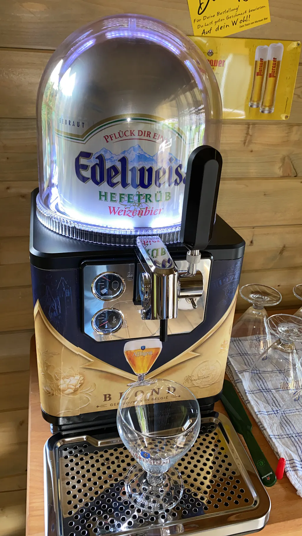 Edelweiss BLADE Fust Heineken BLADE Webshop