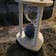 Unity Sand Ceremony Hourglass Engraving on Base of Hourglass