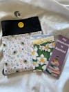 Floral Bee Book Sleeve (AR)