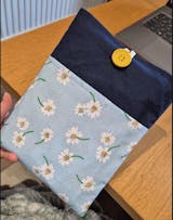 Blue Floral Book Sleeve (SR)