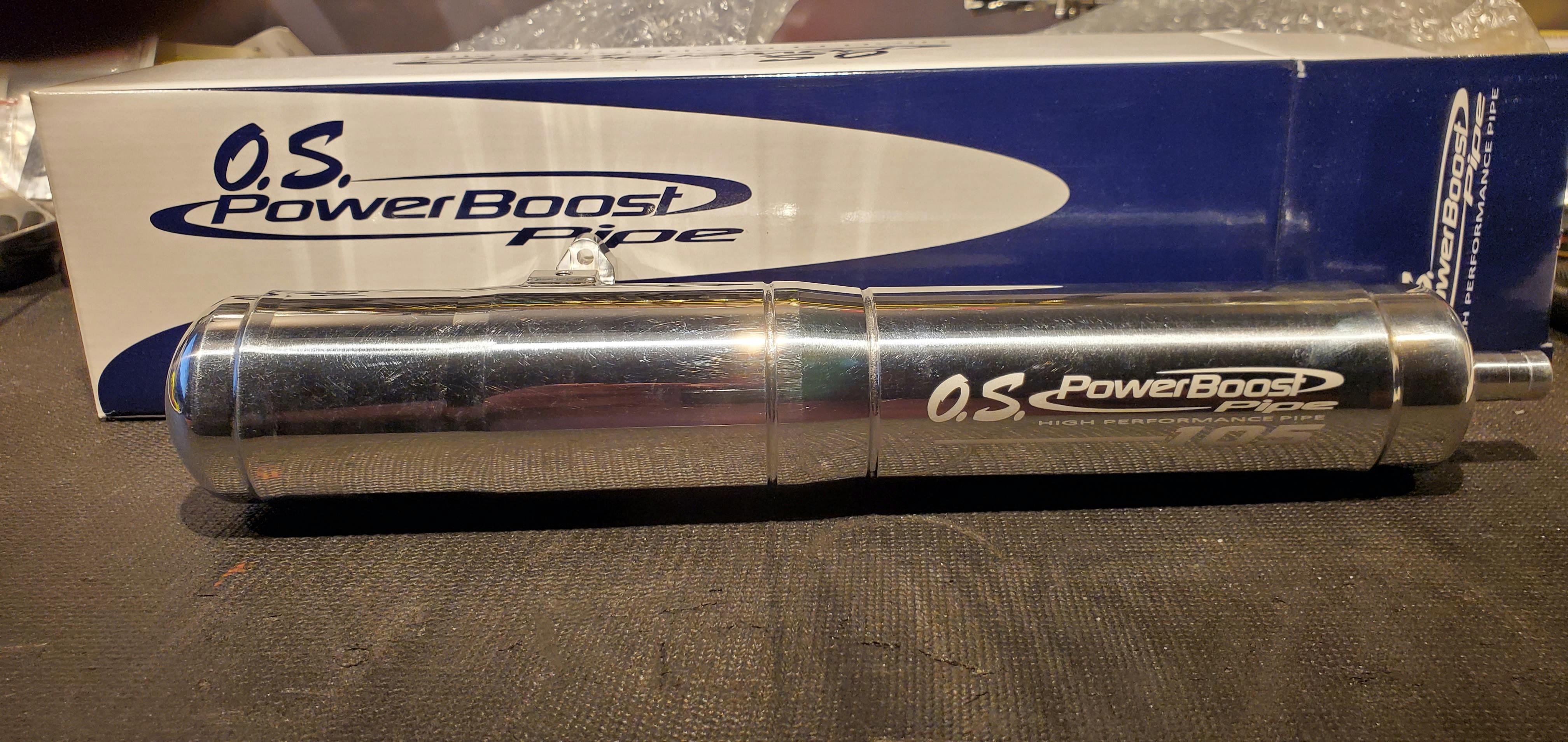 O.S.Engine PowerBoost Pipe - 105HZ – HeliDirect