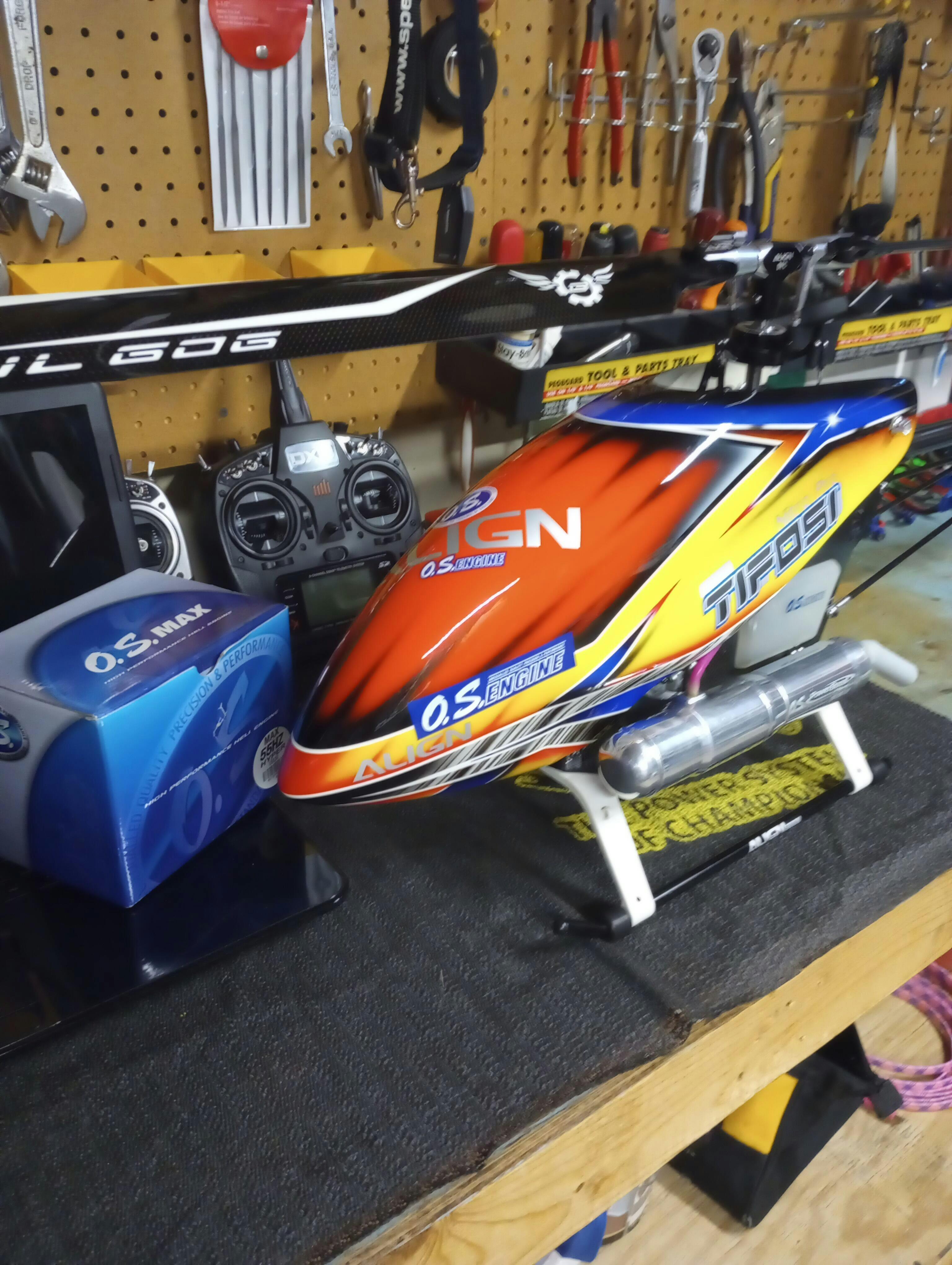 O.S.Engine 55HZ-H Hyper Ringed .55 Helicopter Engine – HeliDirect