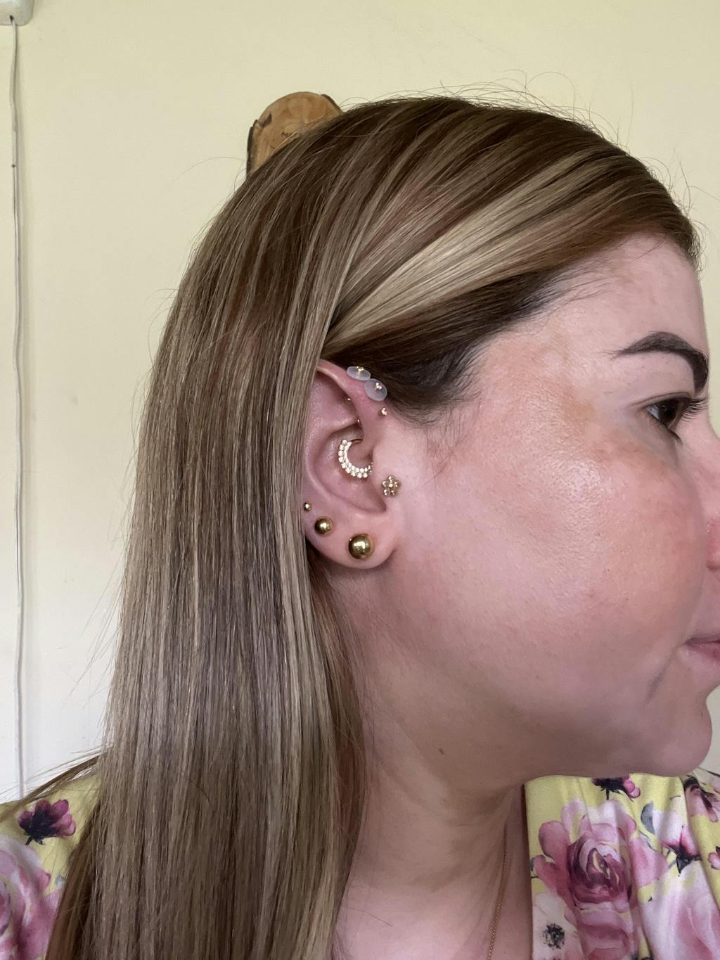 Piercing Daith Luxury Majestic | Oro 14k