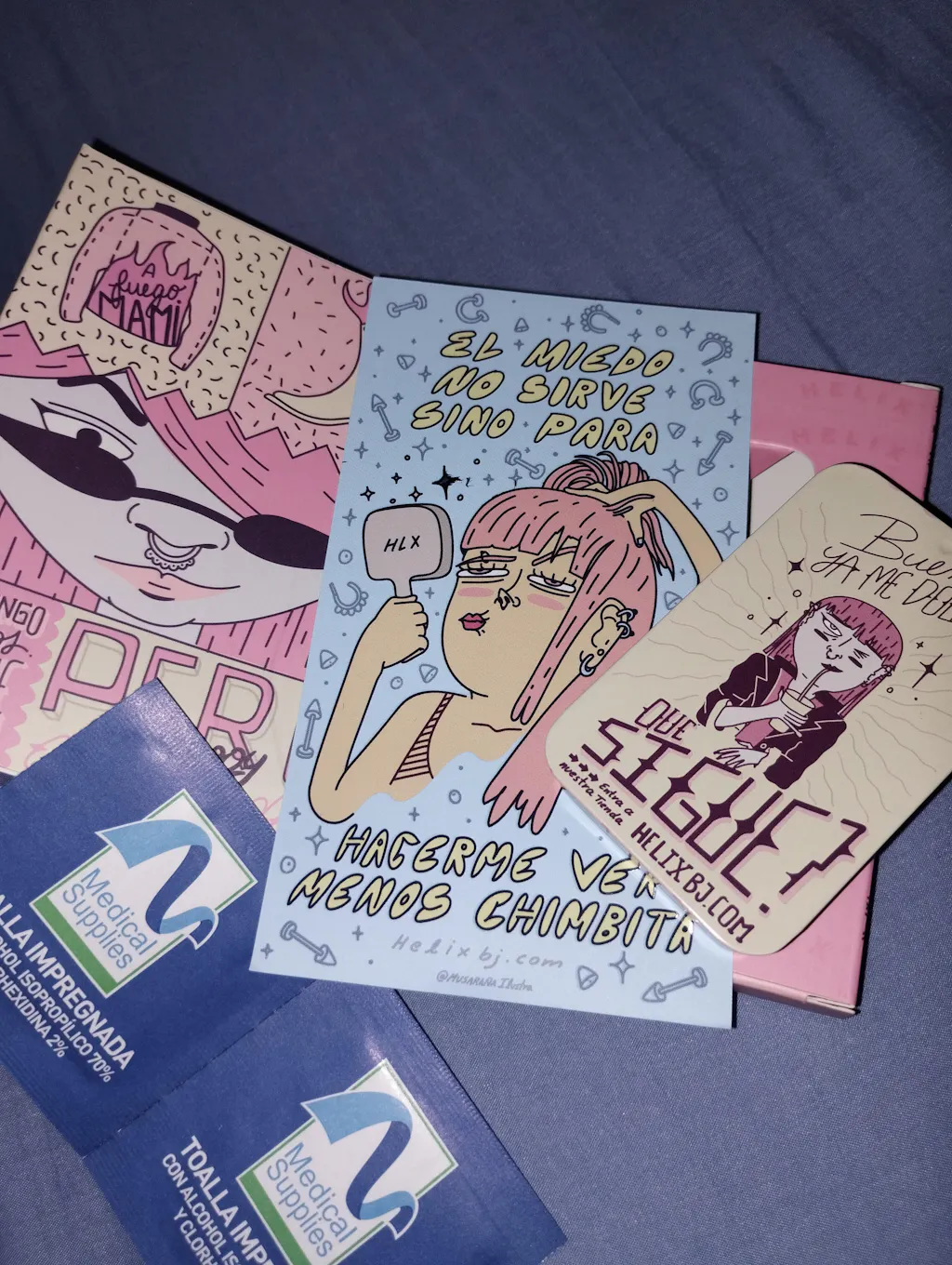 Labret en titanio Mirror