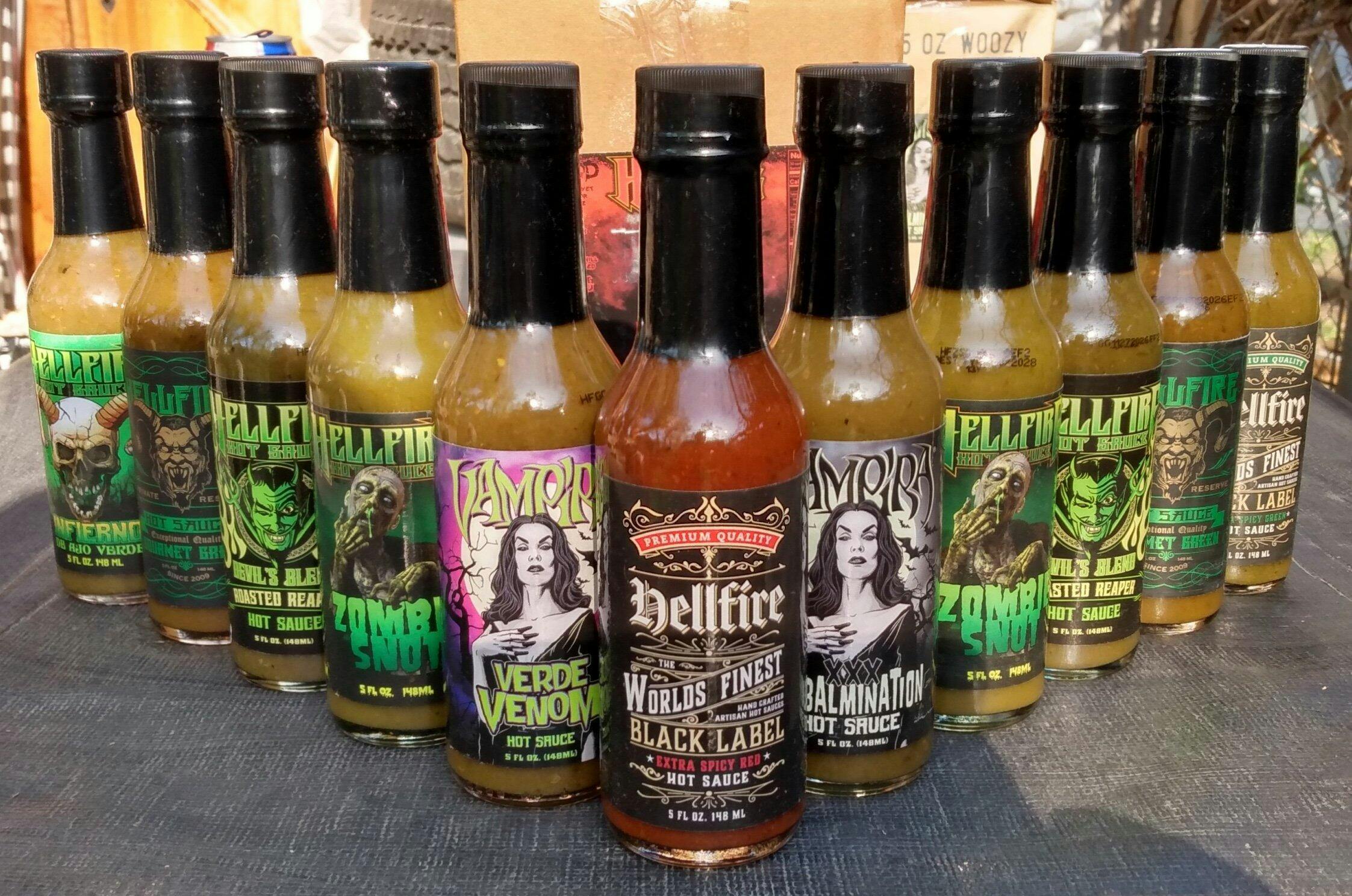 Favorite Verde “Hot Sauce” Gift Pack – Hellfire Hot Sauce