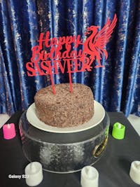 Personalized Liverpool cake topper