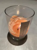 Sandljus i glasbehållare - Mango&Lime 160g