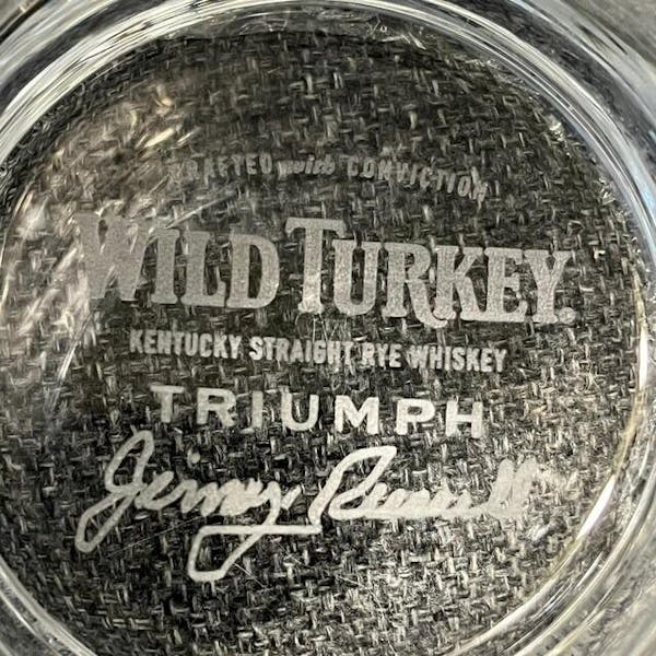 Photo Engraving on Bottom of the Glass