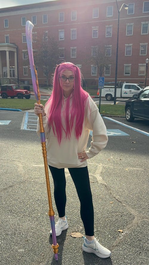 Hot Pink Straight Lace Front Wig Mira