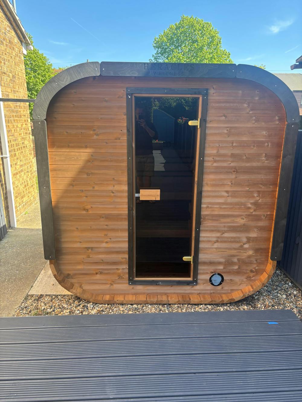 Camilla Traditional Outdoor Sauna Complete Kit 3-4 Person