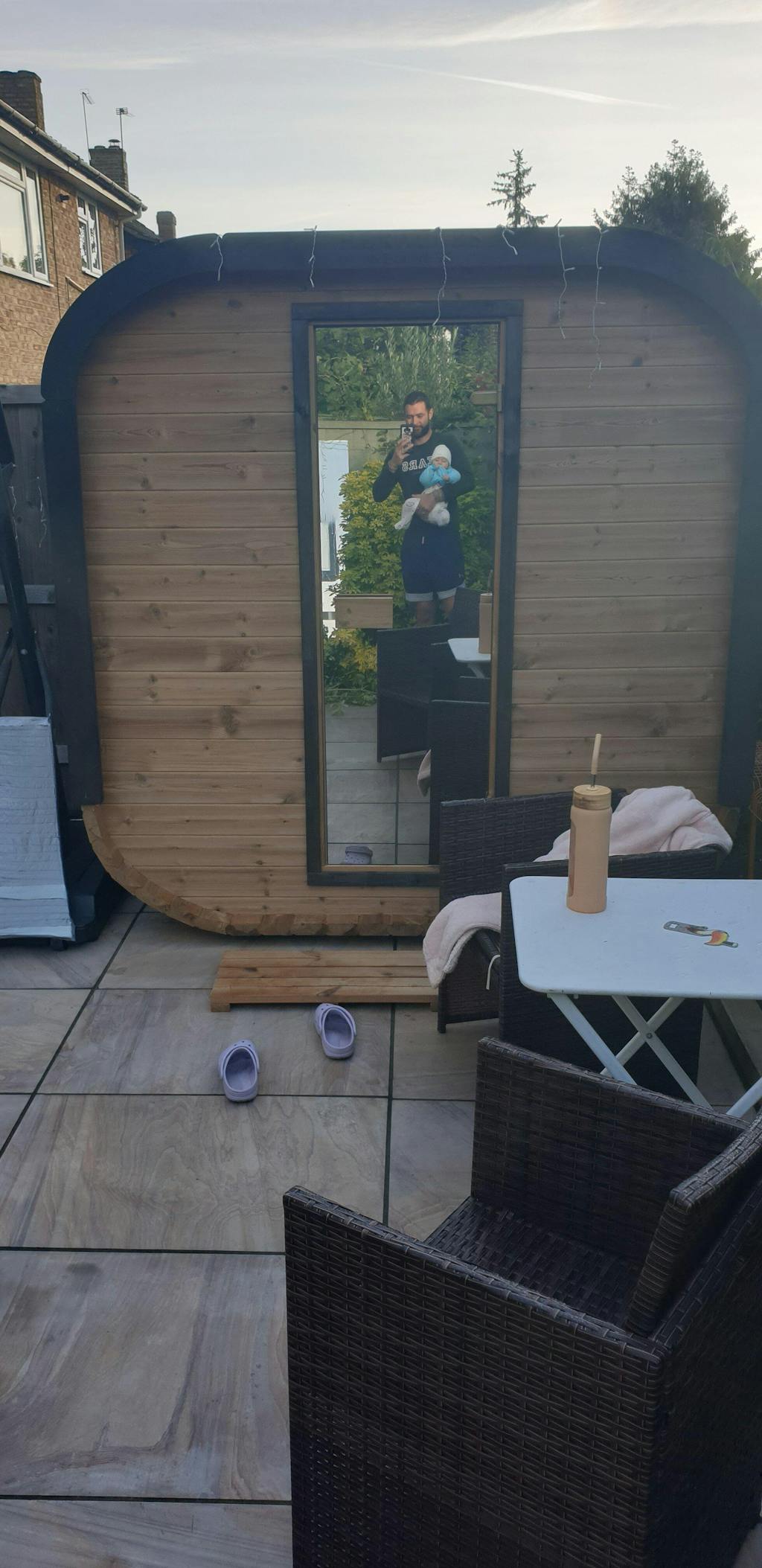 Camilla Mini Traditional Outdoor Sauna 2 Person