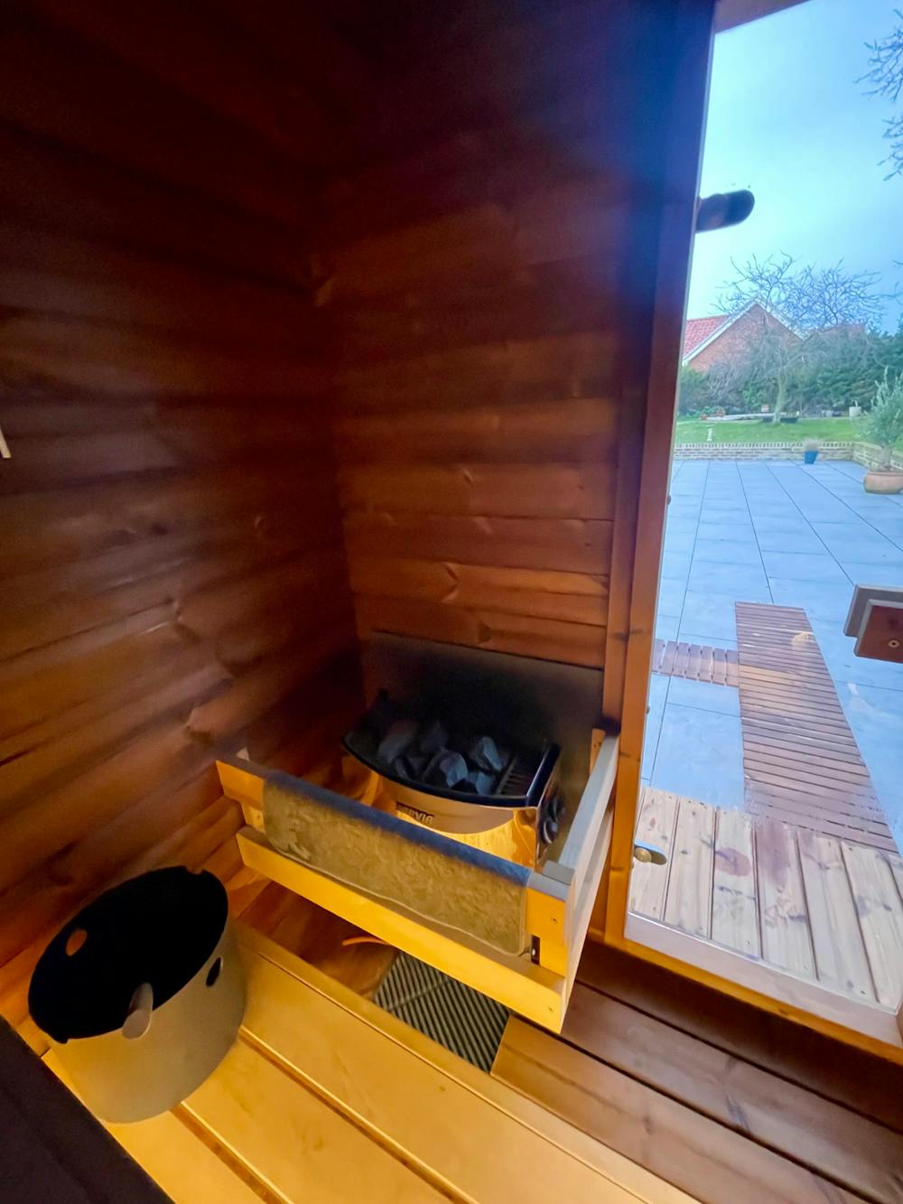 Camilla Traditional Outdoor Sauna Complete Kit 3-4 Person