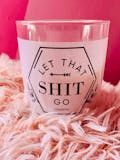 Let it go Stress Relief Soy wax Crystal Candle  11oz