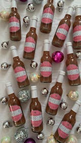 Non-alcoholic sparkling peach Bellini cocktail infused with botanicals - 250ml