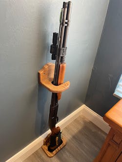 Vertical Home Defense Gun Rack-Open Top