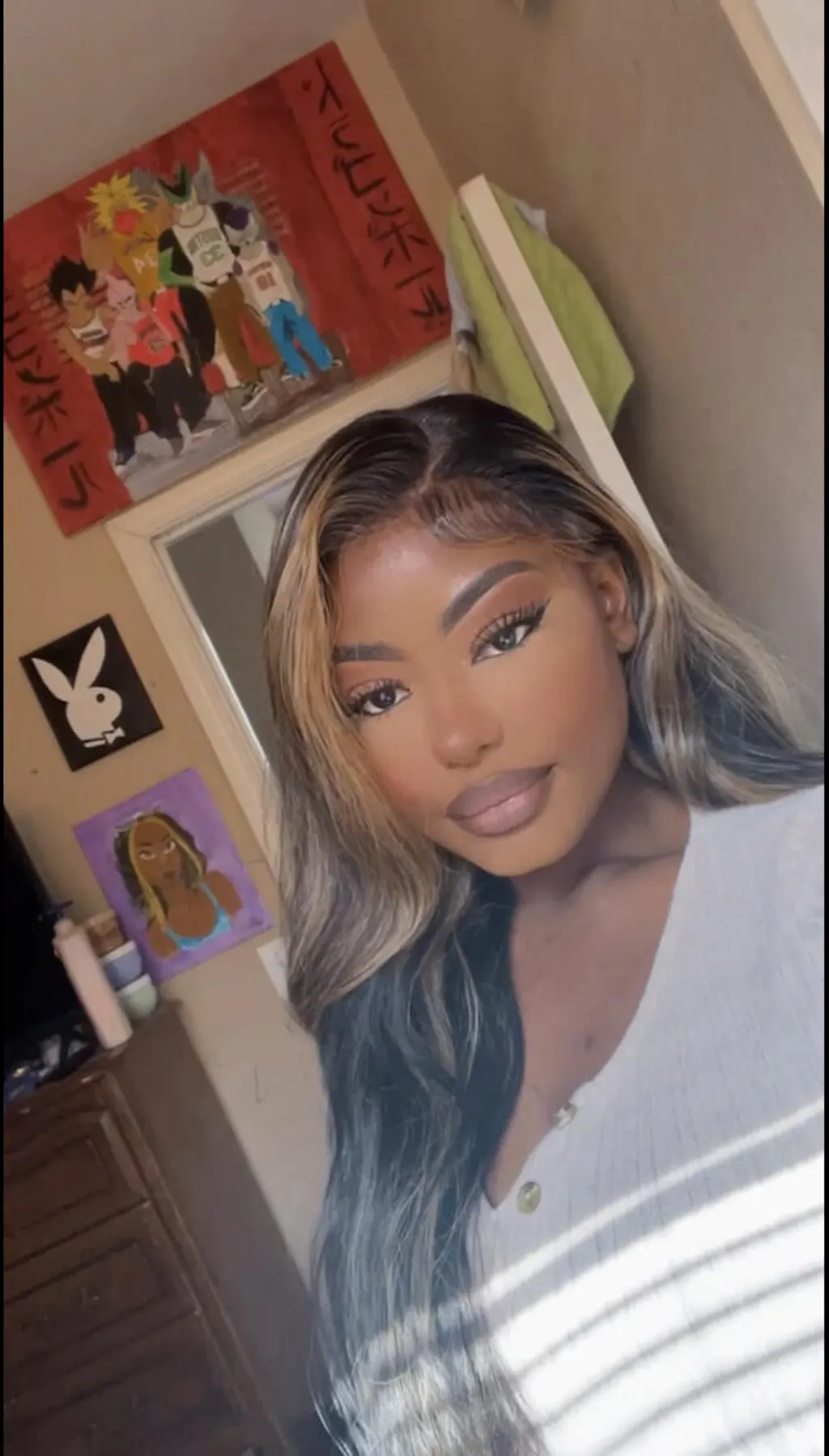 Blonde Highlight HD Lace Closure Wigs P1B/27 Color Glueless Ready & G Hermosa Hair