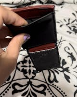 Mandarina Agua Roble Money Clip Wallet with Pocket