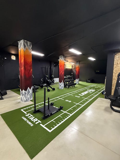 Pista de césped de alto rendimiento con marcaje - Modelo Elysium One