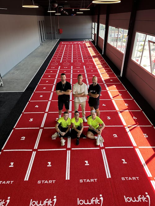 Pista de césped de alto rendimiento personalizada