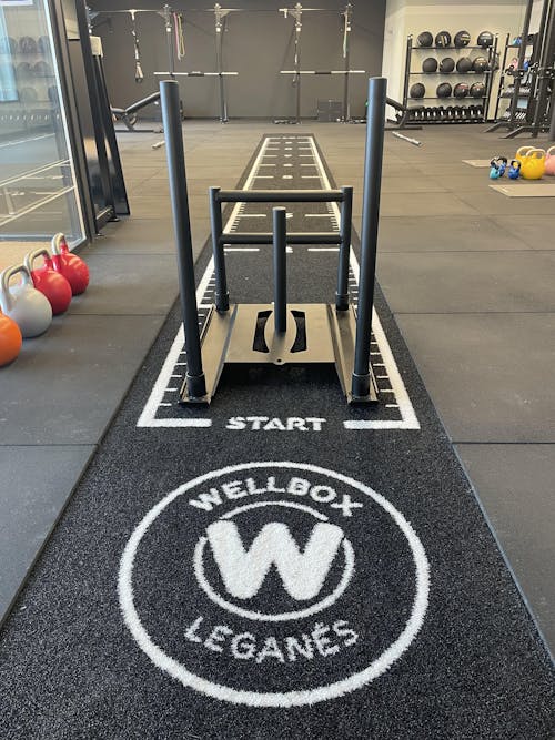 Pista de césped de alto rendimiento personalizada