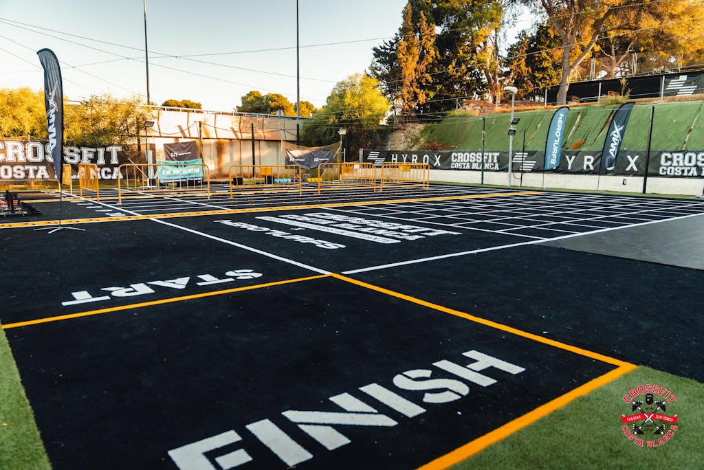Pista de césped de alto rendimiento personalizada