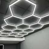 Hexagon LED Lights – 14 Grid (13.1' × 7.9' / 4 m × 2.4 m)