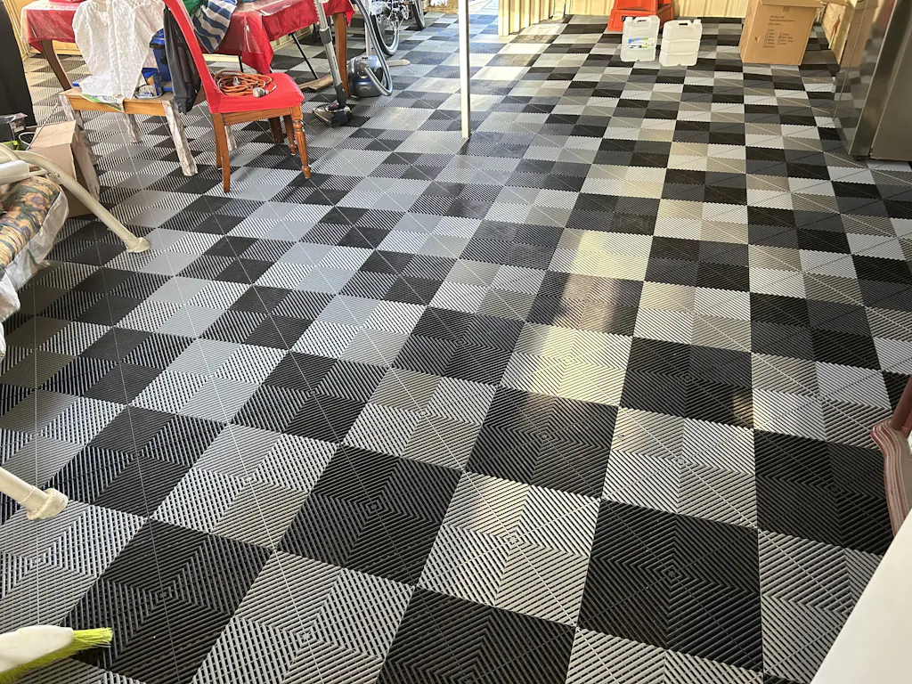 Heavy Duty Modular Interlocking Garage Floor Tiles