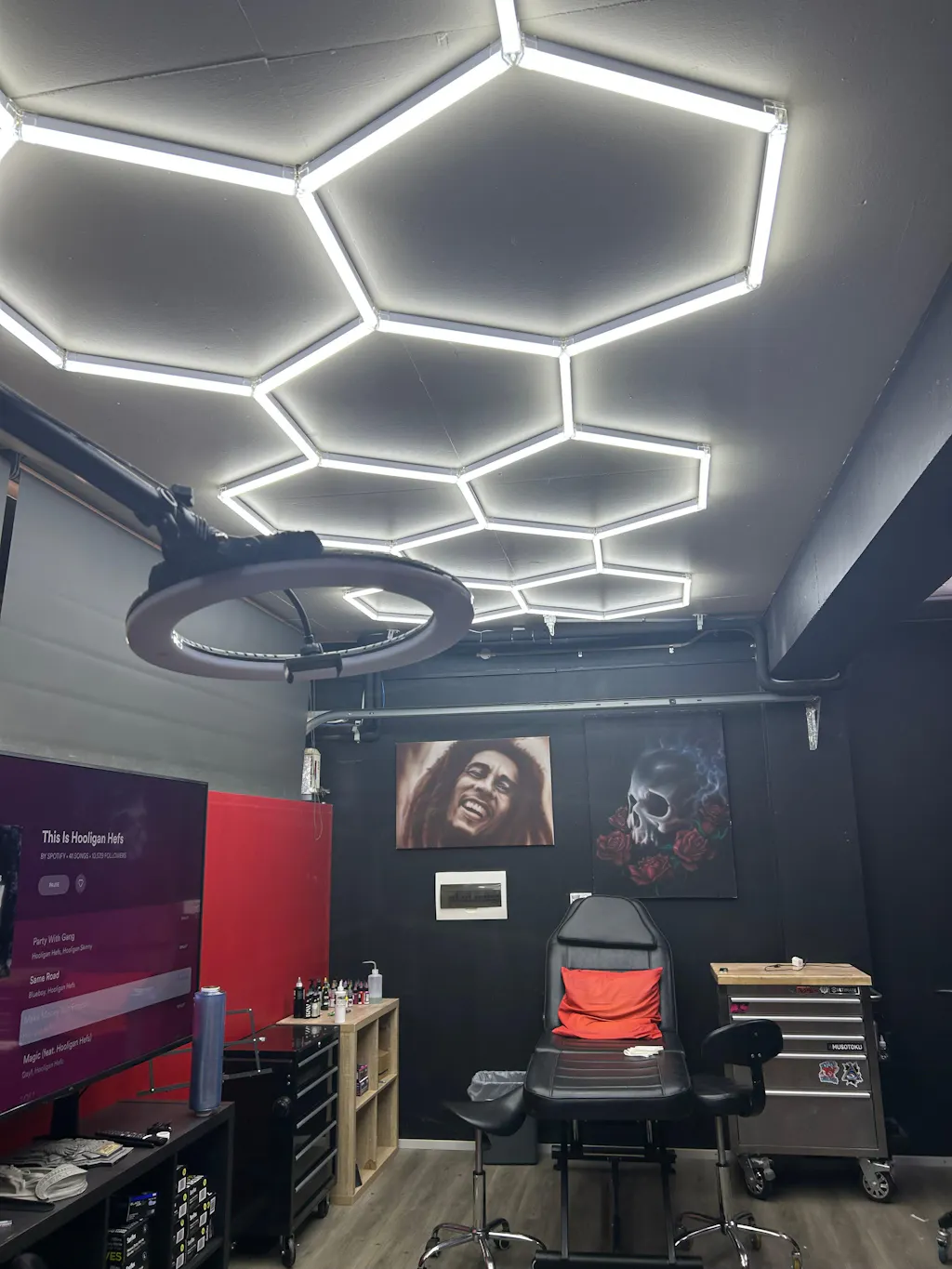 Hexagon Lights - 8 Long Grid LED System