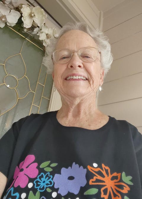 Colorful Flowers Short-Sleeve T-Shirt