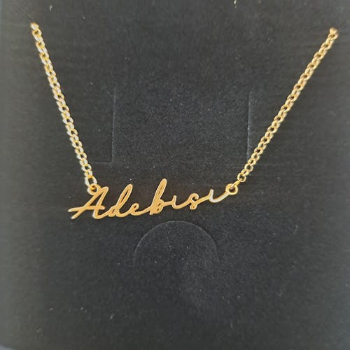 Personalised Name Necklace