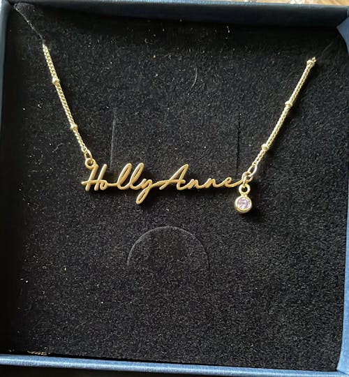Name Necklace & Charm