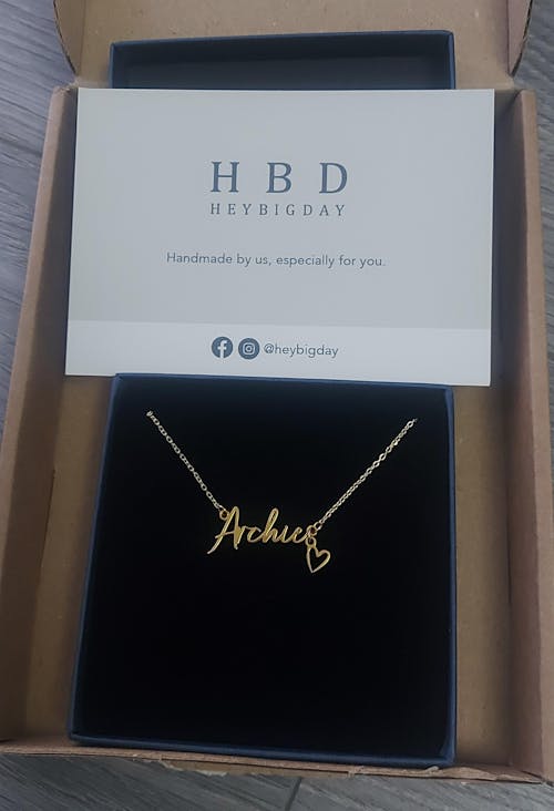 Name Necklace & Charm