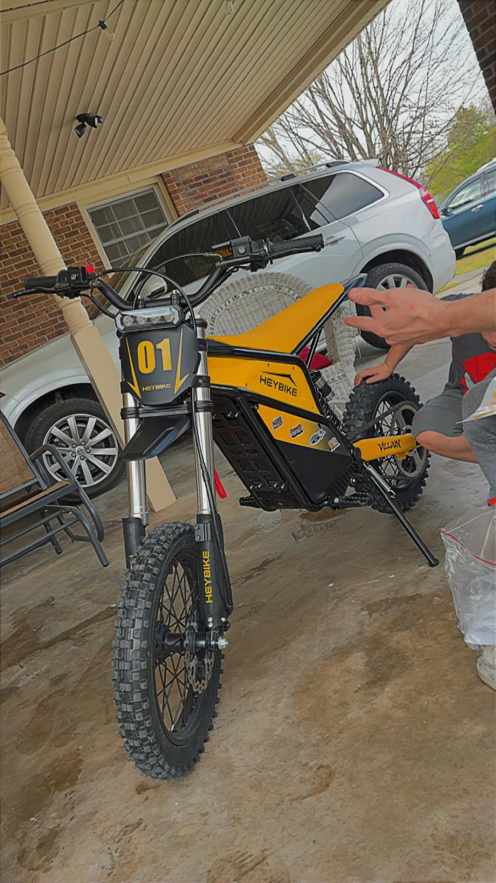 Heybike Villain Gold Front Shock Tube Set – Heybike Sports
