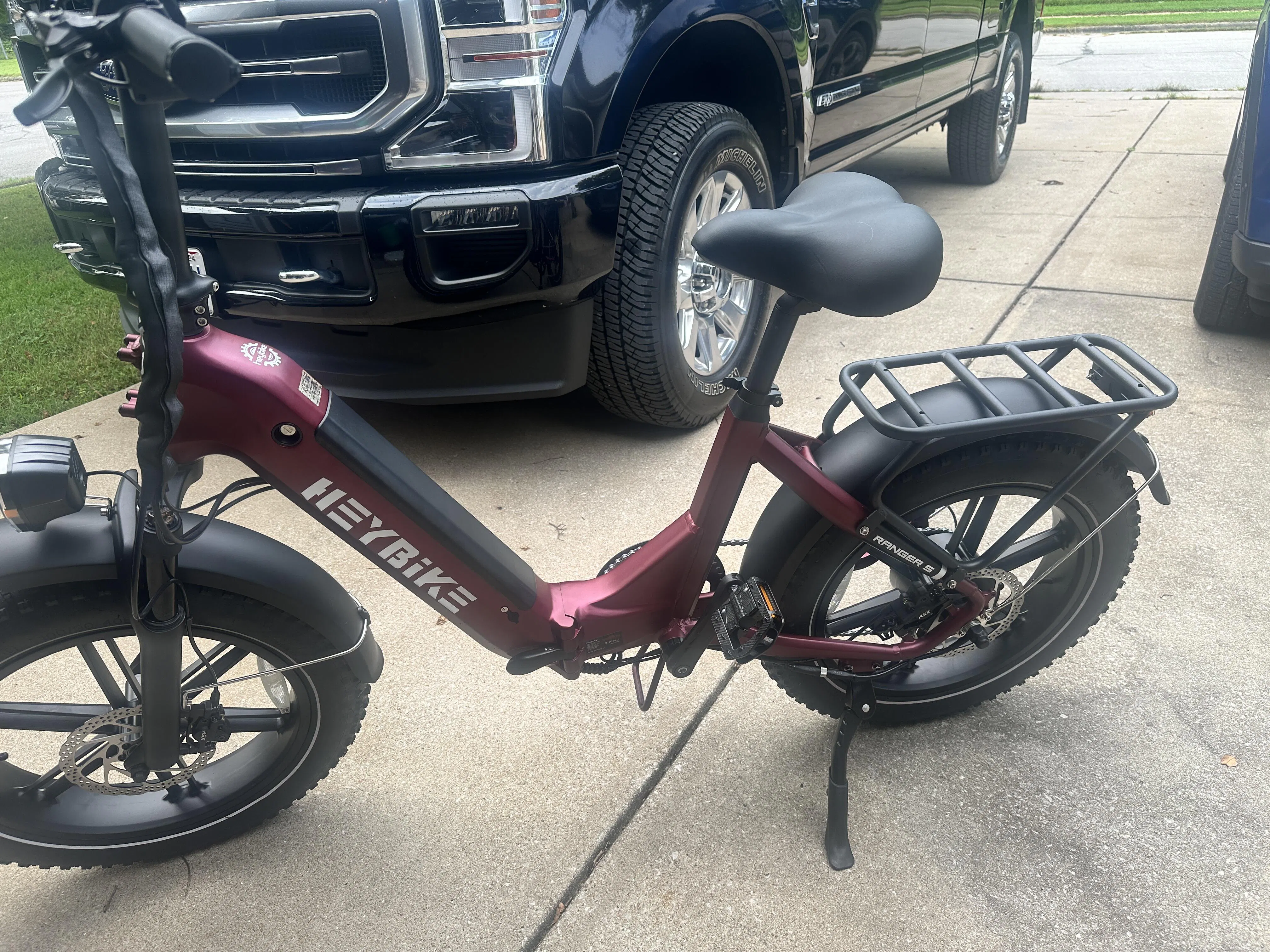 Ranger S Folding Electric Bike | Step-thru Ebike | Heybike